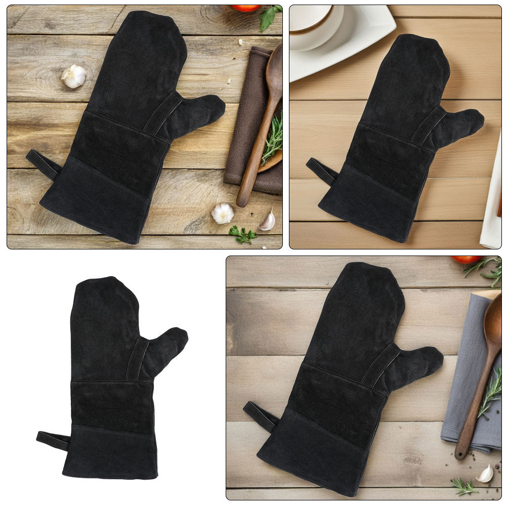 3Pcs Black Heat Resistant Oven - đánh giá và giá Heat Resistant Glove