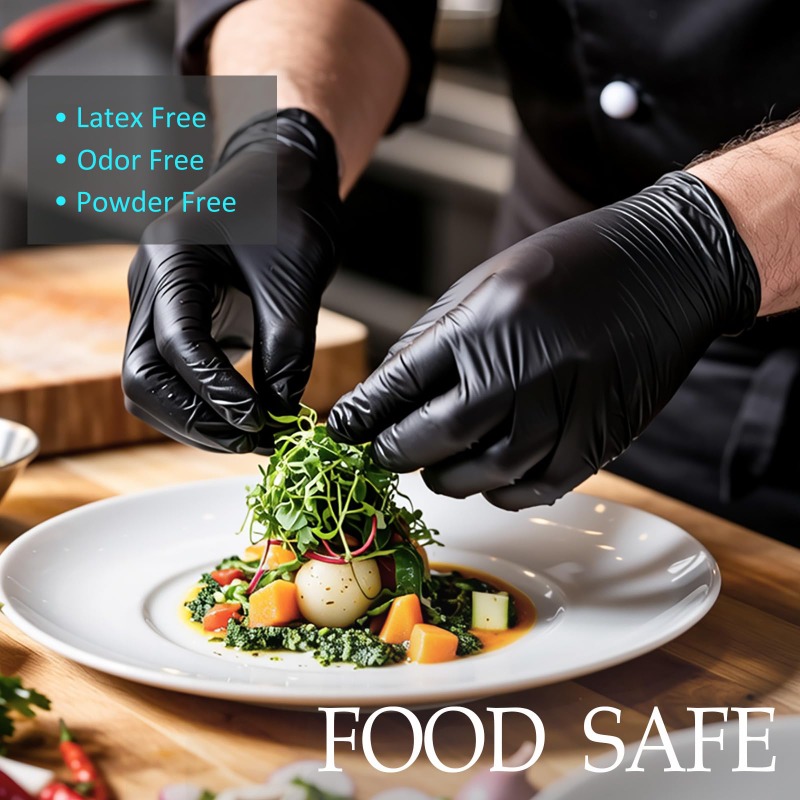 Disposable Gloves Black Home N - đánh giá và giá Nitrile Mechanic Glove