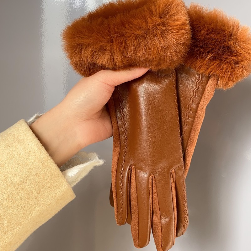 Women's Winter Luxury PU Leath - đánh giá và giá Leather Driving Glove