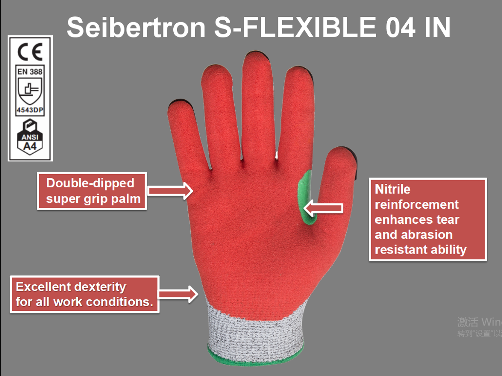 Gloves High Impact Cut Resista - đánh giá và giá Work Glove Impact