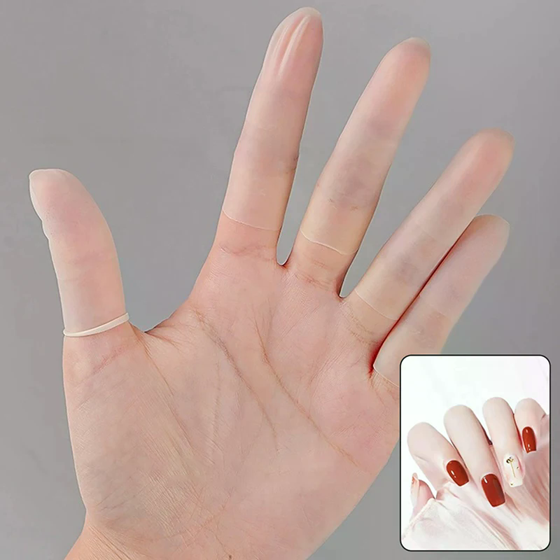 100/200PCS Nail Art Finger Pro - đánh giá và giá Latex Disposable Glove