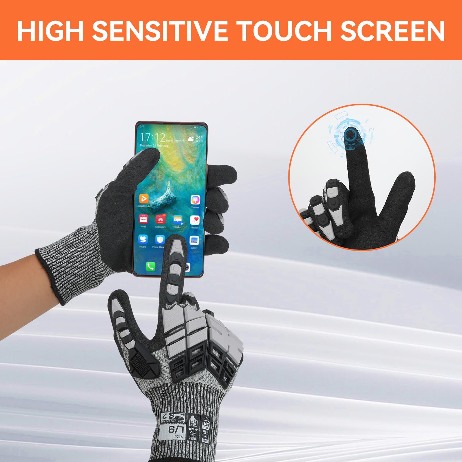 Anti-Impact Gloves With Cut-Re - đánh giá và giá Work Glove Impact