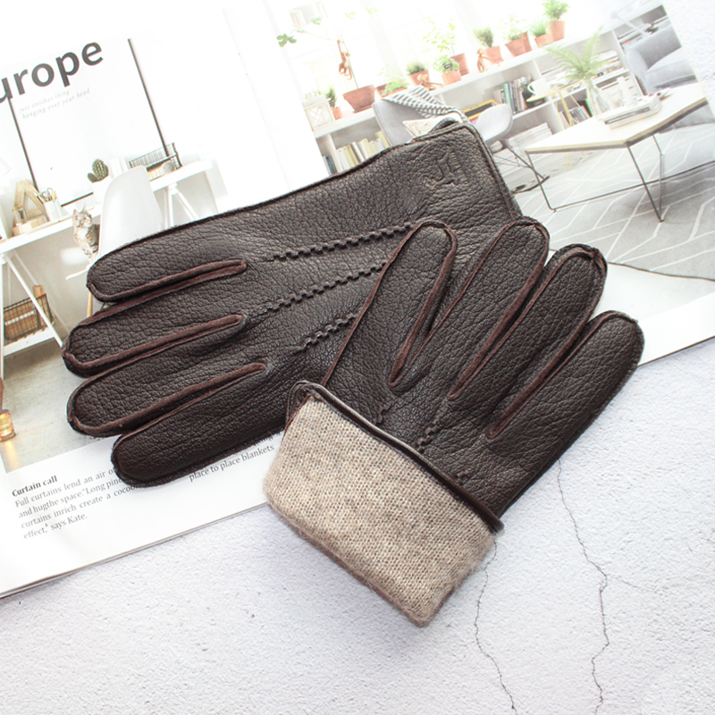 Mới Deerskin Găng Tay Nam Da B - đánh giá và giá Leather Driving Glove