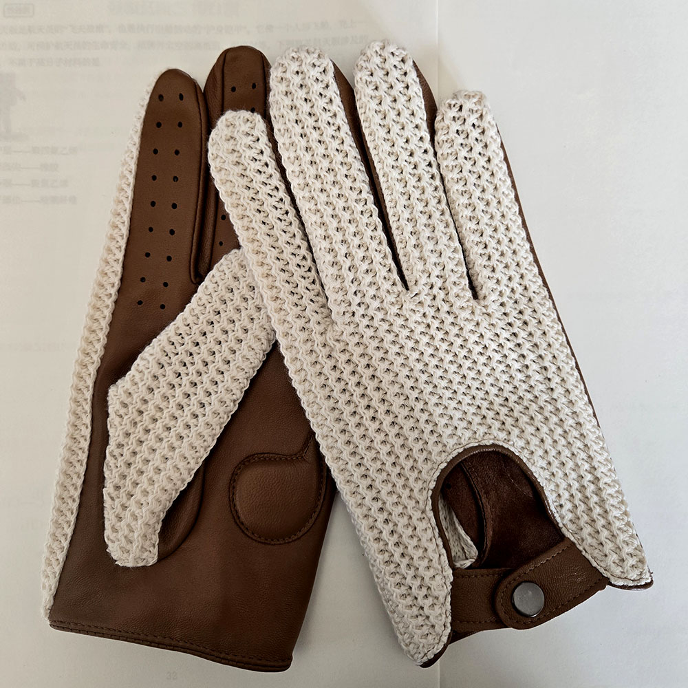 New Men's Genuine Leather Brea - đánh giá và giá Leather Driving Glove